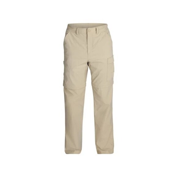 Men's Royal Robbins Wilder Zip-Off Convertible Pants 36 Khaki Regular